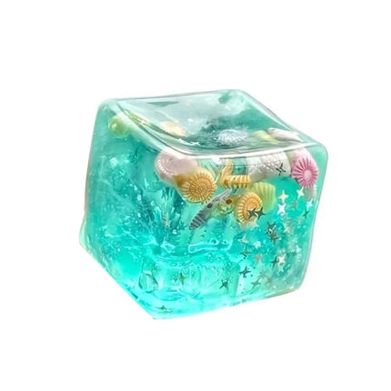 Cube Shaped Soft Squeeze Stress Ball Fidget Sensory Toy