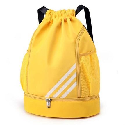 Basketball Backpack Drawstring Sports Bag Men Women Yoga Fitness Gym Bag
