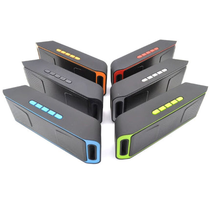 LOUD Wireless Bluetooth Speaker, Outdoor Stereo Bass Speaker with USB, TF Card & FM Radio