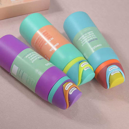 1X Random Owala  FreeSip Stainless Steel Water Bottle Insulated Sports Portable