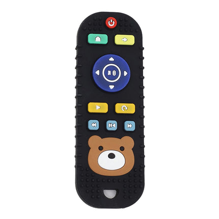 Silicone Teething Remote Control Toy Soft Chew Teether Soothing Teething Relief