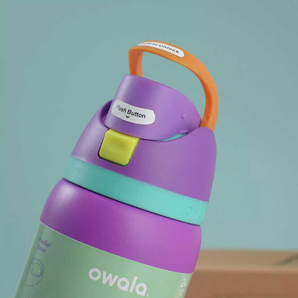 1X Random Owala  FreeSip Stainless Steel Water Bottle Insulated Sports Portable