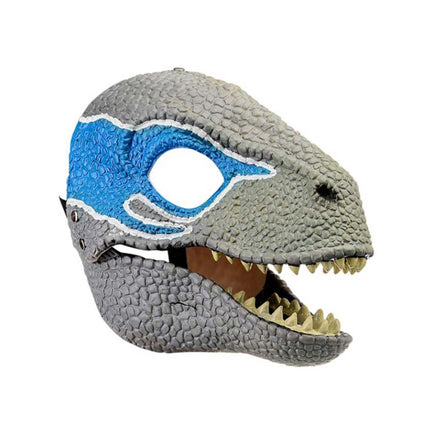 Kids Dinosaur Full Face Mask Helmet Halloween Cosplay Party Props Funny Gift