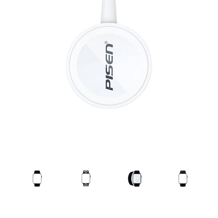 PISEN 2 in 1 charging cable 1.5M apple watch 1,2,3,4,5,6 iphone 11,12,13 14