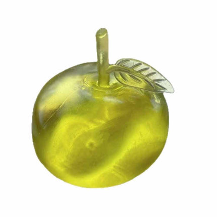 Green Apple Squishy Toy Soft Stress Relief Ball Fidget Sensory Gift for Kids & Adults