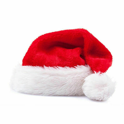 Kids Christmas Cap Xmas Party Santa Costume Claus comfortable Red Hat Caps