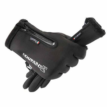 Winter Gloves Waterproof Thermal Touch Screen Thermal Windproof Warm Zipper