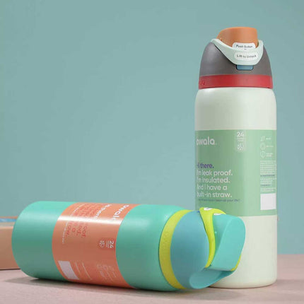 1X Random Owala  FreeSip Stainless Steel Water Bottle Insulated Sports Portable