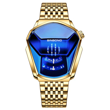 Men's Trendy Fashion Watch Funky Designer Wristwatch Includes Strap Adjuster