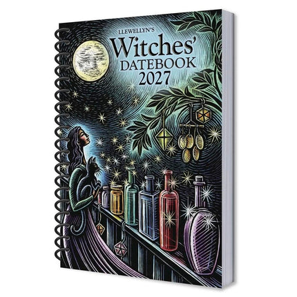 Llewellyn's 2027 Witches' Datebook, Spiral‑Bound Planner, January‑December 2027