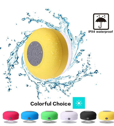 Mini Portable Bluetooth Speaker Wireless Waterproof Shower Bathroom Loudspeaker