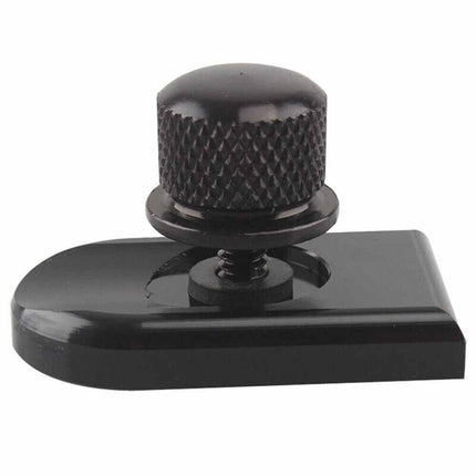 6mm Black For Seat Bolt Tab Screw Mount Knob Cover High Quality For Harley