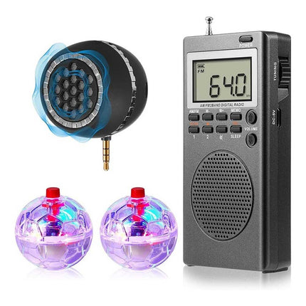 4Pcs Spirit Box Equipment Kit – Includes 2 LEDs & 1 Spirit Box Speaker