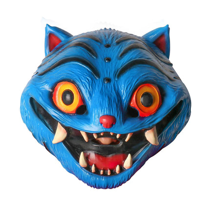 Latex Tiger Head Mask Halloween Cosplay Funny Cross dressing Prop