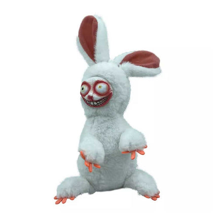 Crazy Bunny Plush Stuffed Doll Toy Gift Cartoon Horro Halloween Party Decor Doll Scary Easter