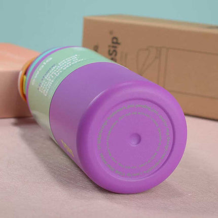 1X Random Owala  FreeSip Stainless Steel Water Bottle Insulated Sports Portable