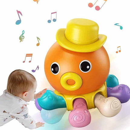 Montessori Toys for 1-2 Year Old Octopus Baby Gift for Boys and Girls