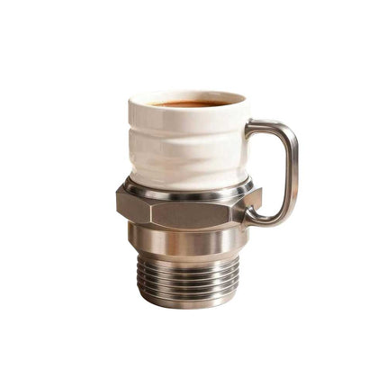 Creative Engine Spark Plug Design Mug – Fun Novelty Coffee Cup