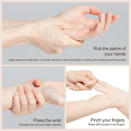 Cordless Hand Massager with Heat and Compression, for Arthritis and Carpal Tunnel Relief, Ideal for Hand Fatigue and Joint Discomfort