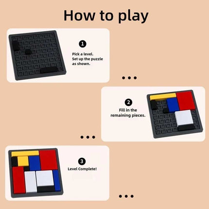 88-Challenge Logic Puzzle Brain Teaser Game for Kids & Adults (4 Difficulty Levels)