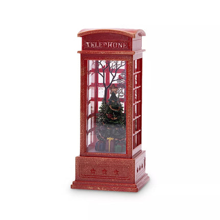 Christmas LED Light Up Lantern Xmas Santa Claus Table Lamp Ornament Decor Gifts