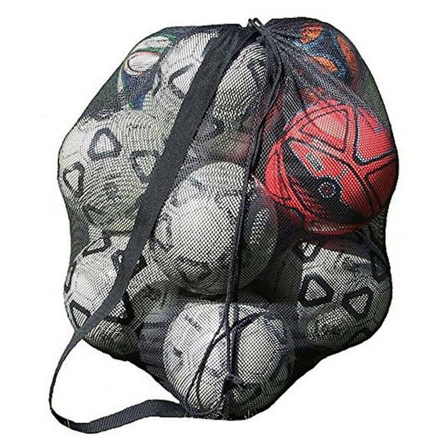 Mesh Equipment Ball Bag Football Carrying Net Sack Soccer Portable Sports Bag