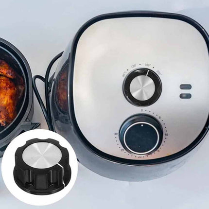 2 PCS 360-Degree Air Fryer Control Knobs, Universal Replacement