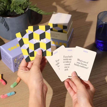 Family Chat Topic Cards 150 Pieces Interactive Party Game