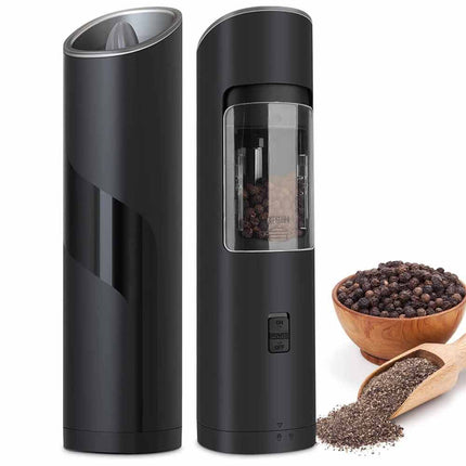 Electric Salt and Pepper Grinder Gravity Induction Shaker Mill Battery-Operated