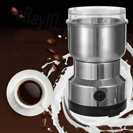 Electric Coffee Grinder Bean Nut Spice Milling Grinding Machine Blender AU Plug