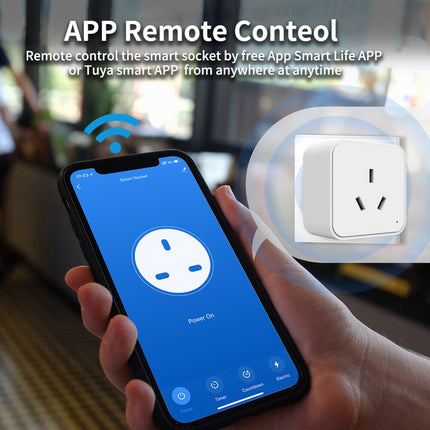 16A Smart WiFi & Zigbee AU Plug Voice Control Outlet for Alexa & Google Home