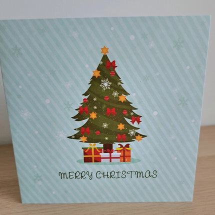 3D Pop-Up Christmas Tree Gift Greeting Card - Festive Edition