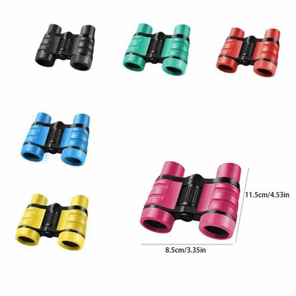 4X30 Binoculars Lightweight Adjustable Toy Gift for Bird Watching Outdoor Activities Random Colour