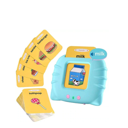 Educational Talking Flash Cards Learning Words with Sound Effect Kids Toys Gift