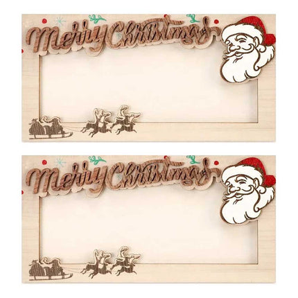 2pcs Assorted Cute Christmas Money Gift Wallets with Envelopes (Random Designs)