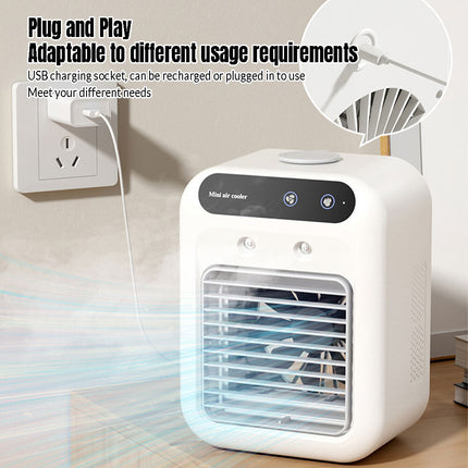 Portable Air Conditioners Personal Cooling Fan Cool Mist Fan for Bedroom Camping