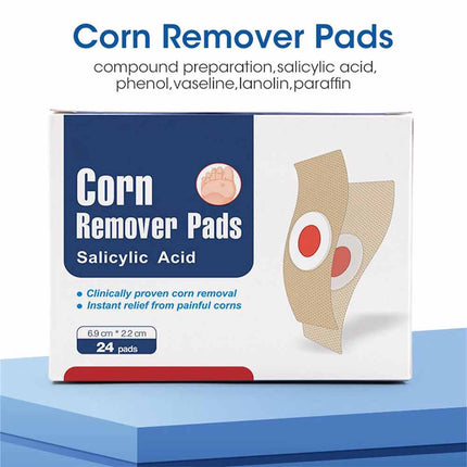 Corn Pads for Toes 24pcs Gentle Callus Removal Toes and Feet Adhesive