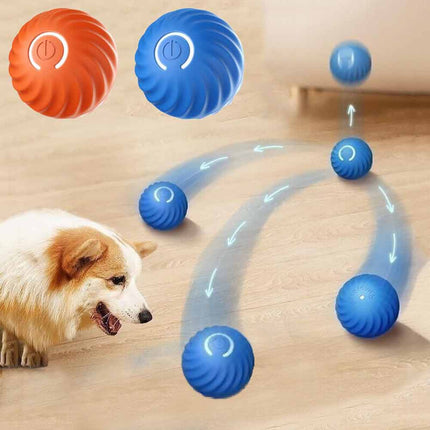 Automatic Rolling Ball Smart Cat Dog Toy Electric Pet Self-moving Kitten Game