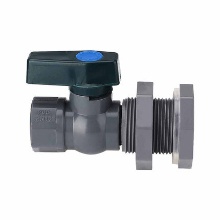 Rain Barrel Water Spigot Kit 3/4" Ball Valve and Bulkhead Fitting Outdoors
