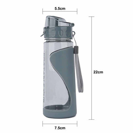 Unisex Portable Sports Water Bottle BPA Free Leakproof Gym Bottle Drink Mugs