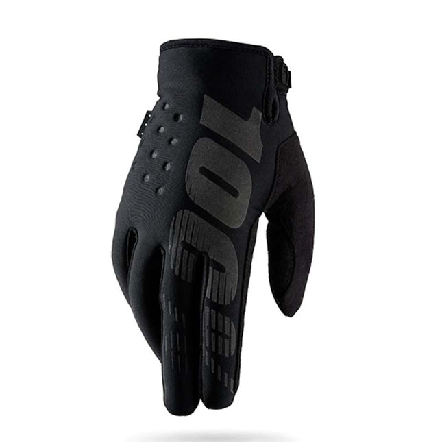 Cold Winter Warm Motocross Enduro Bike Gloves 100% New Black - Perfect Gift