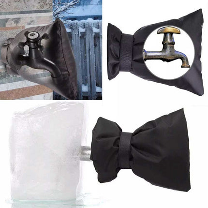 4X Outdoor Tap Frost Protector Cover, Reflection Thermal Insulation Jacket for Outside Faucets