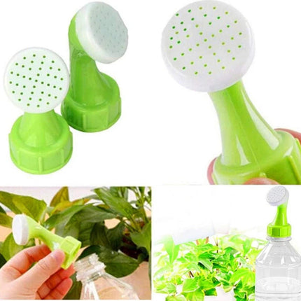 2X Bottle Top Sprinkler DIY Plastic Watering Can Plant Waterers Seedling Irrigation