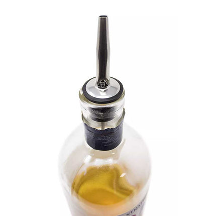 10 x Stainless Steel Bottle Spouts Oil Wine Liquor Pourer Dispenser Pour Stopper
