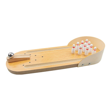 Mini Tabletop Tenpin Bowling Game, Portable Desktop Bowling Set for Family Classic Novelty Gift