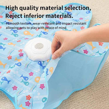 Automatic Cat Toy Moving Feather Interactive Play Toy With Mouse Sound USB Charging