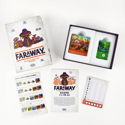 2-6 Players Faraway Board Game Cards Entertainment Family Party Funny Table Home
