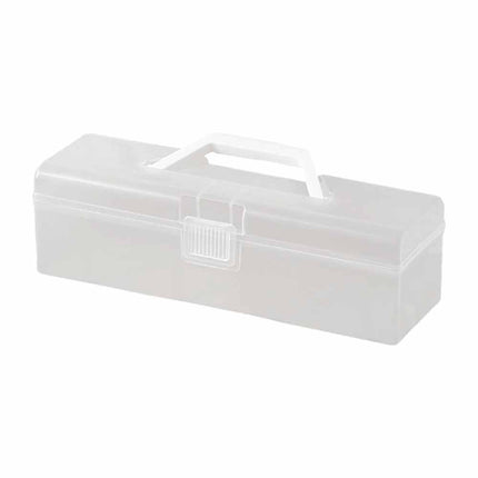 Portable Multipurpose Storage Box, Clear Bread & Cake Roll Packaging Container, Dual Use Organizer for Food, Art Craft & Stationery Supplies