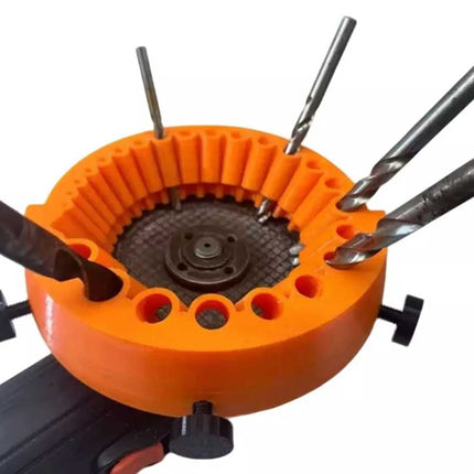 Handheld Drill Bit Sharpener for All Bits, Sharpening Jig for 125mm Grinder