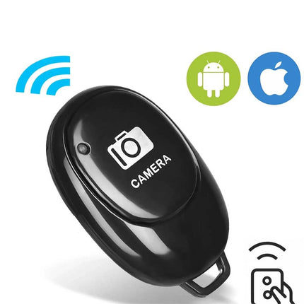 2pcs Wireless Bluetooth Camera Shutter Remote Control for Android & iOS Devices